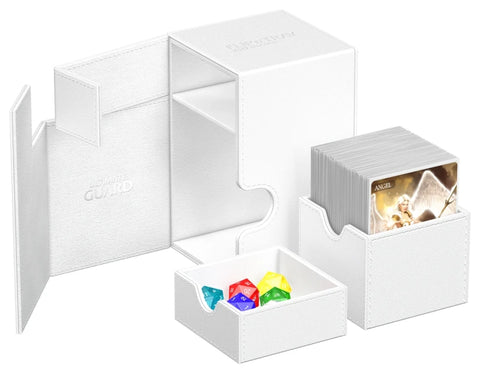 Ultimate Guard - XenoSkin Monocolor FlipnTray 100+: White