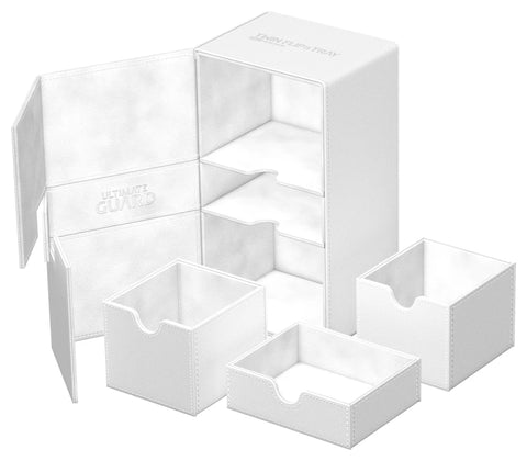 Ultimate Guard - XenoSkin Monocolor Twin FlipnTray 200+: White