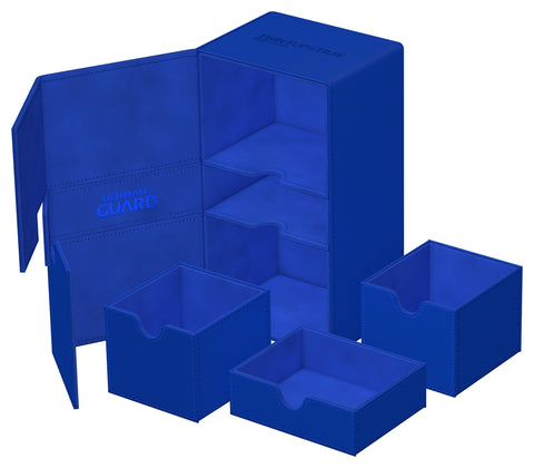 Ultimate Guard - XenoSkin Monocolor Twin FlipnTray 200+: Blue