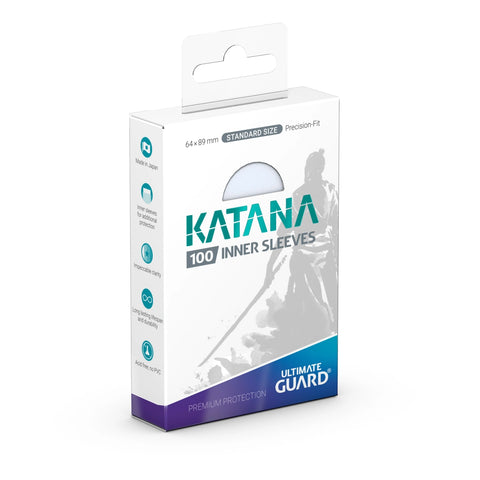 Ultimate Guard - Standard Size Sleeves: Katana Precise-Fit Inner Sleeves
