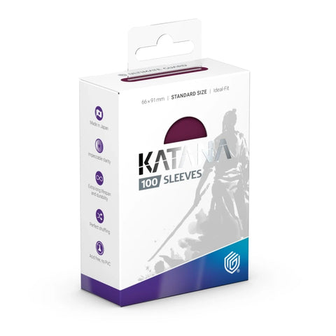 Ultimate Guard - Standard Size Sleeves: Katana - Radiant Plum
