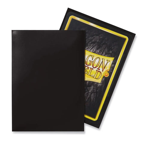 Dragon Shield - Standard Size Sleeves: Classic - Black