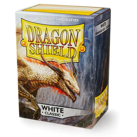 Dragon Shield - Standard Size Sleeves: Classic - White