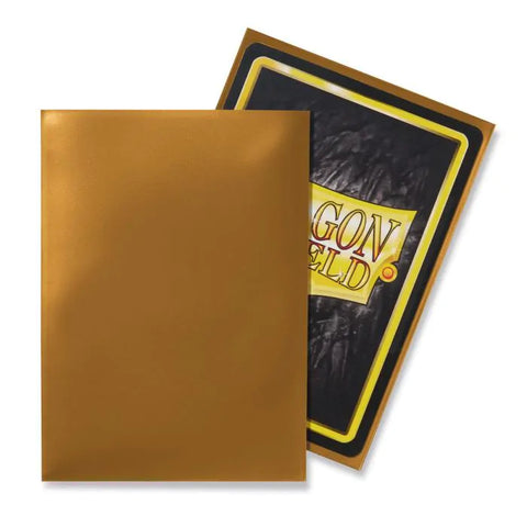 Dragon Shield - Standard Size Sleeves: Classic - Gold