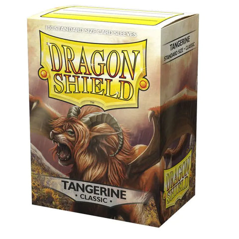 Dragon Shield - Standard Size Sleeves: Classic - Tangerine