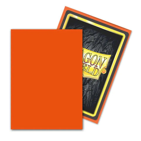 Dragon Shield - Standard Size Sleeves: Classic - Tangerine