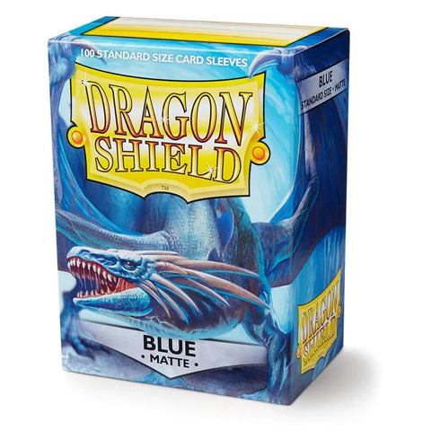 Dragon Shield - Standard Size Sleeves: Matte - Blue