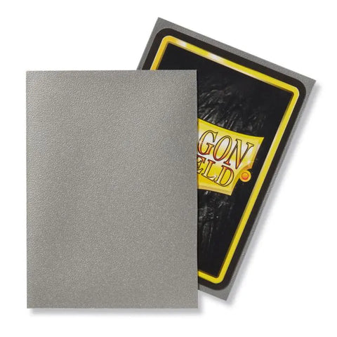 Dragon Shield - Standard Size Sleeves: Matte - Silver