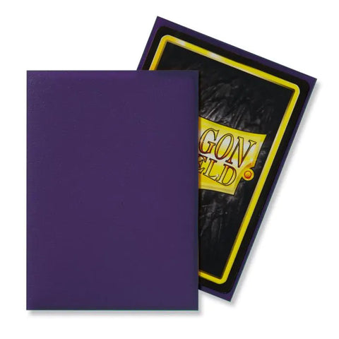 Dragon Shield - Standard Size Sleeves: Matte - Purple