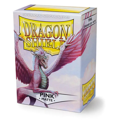 Dragon Shield - Standard Size Sleeves: Matte - Pink