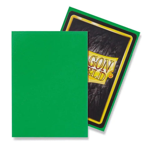 Dragon Shield - Standard Size Sleeves: Matte - Apple Green