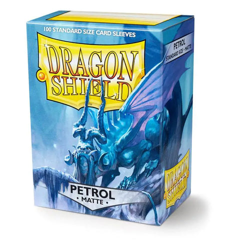 Dragon Shield - Standard Size Sleeves: Matte - Petrol