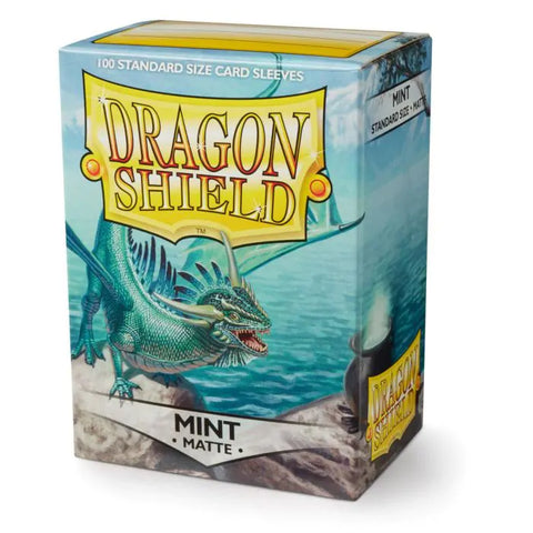 Dragon Shield - Standard Size Sleeves: Matte - Mint