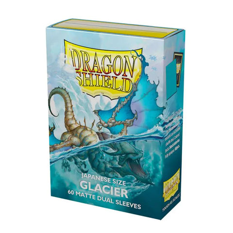 Dragon Shield - Japanese Size Sleeves: Matte Dual - Glacier
