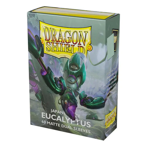 Dragon Shield - Japanese Size Sleeves: Matte Dual - Eucalyptus