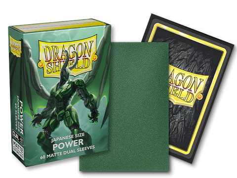 Dragon Shield - Japanese Size Sleeves: Matte Dual - Power