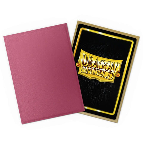 Dragon Shield - Standard Size Sleeves: Matte Dual - Anniversary Special Edition: Red Gold