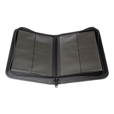 Palms Off Gaming - Collectors Series 4 Pocket Zip Trading Card Binder: Black