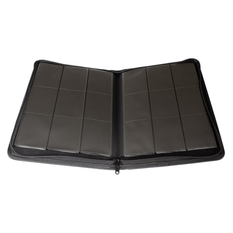 Palms Off Gaming - Collectors Series 9 Pocket Zip Trading Card Binder: Black