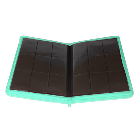 Palms Off Gaming - Collector's Series Zip Binder: 9 Pocket - Turquoise