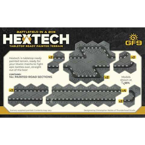 Battlefield in a Box - Hextech: Trinity City - Roads