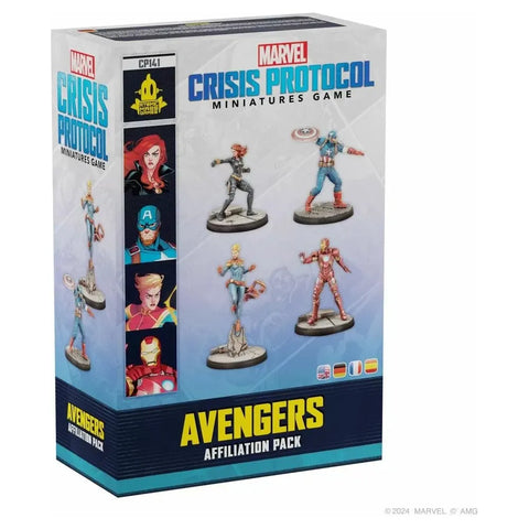 Marvel Crisis Protocol - (CP141) Avengers Affiliation Pack