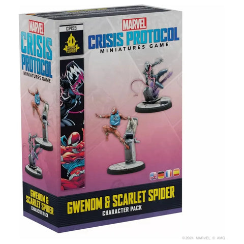 Marvel Crisis Protocol - (CP155) Gwenom & Scarlet Spider