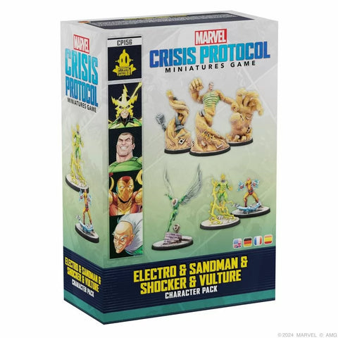 Marvel Crisis Protocol - (CP156) Electro & Sandman & Shocker & Vulture