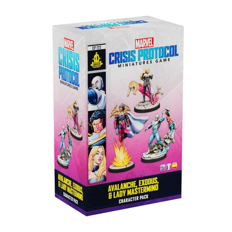 Marvel: Crisis Protocol - (CP173) Avalanche, Exodus & Lady Mastermind