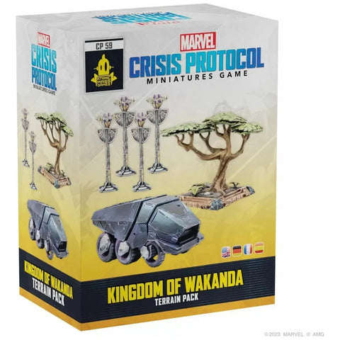 Marvel Crisis Protocol - (CP59) Kingdom of Wakanda Terrain Pack