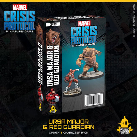 Marvel Crisis Protocol - (CP89) Ursa Major & Red Guardian