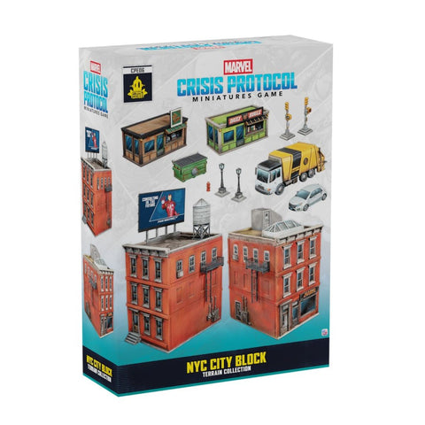 Marvel: Crisis Protocol - (CPE06) NYC City Block Terrain Collection