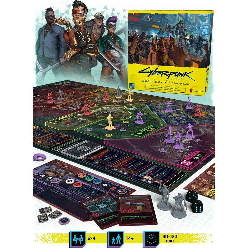 Scavengers Gang Netrunner - Miniatura Cyberpunk 2077 Gangs Of Night City - CMON G495