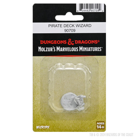 Dungeons & Dragons - Nolzurs Marvelous Miniatures: Pirate Deck Wizard