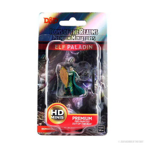 Dungeons & Dragons - Icons of the Realms: Premium Miniatures - Elf Paladin Male