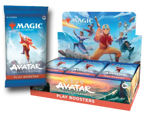 Magic The Gathering - Avatar The Last Airbender: Play Booster Display