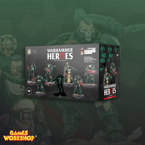 Warhammer Heroes - Dark Angels Blind Box Display