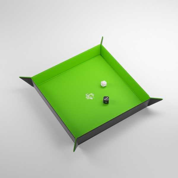Magnetic Dice Tray Square: Black/Purple main image 1