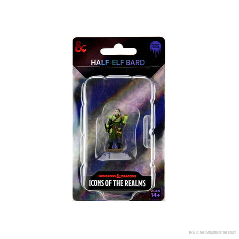 Dungeons & Dragons - Icons of the Realms: Premium Miniatures - Half-Elf Bard Female