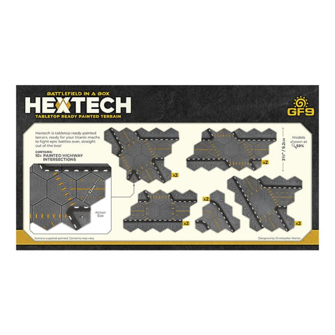 Battlefield in a Box - Hextech: Trinity City - Highway Intersections