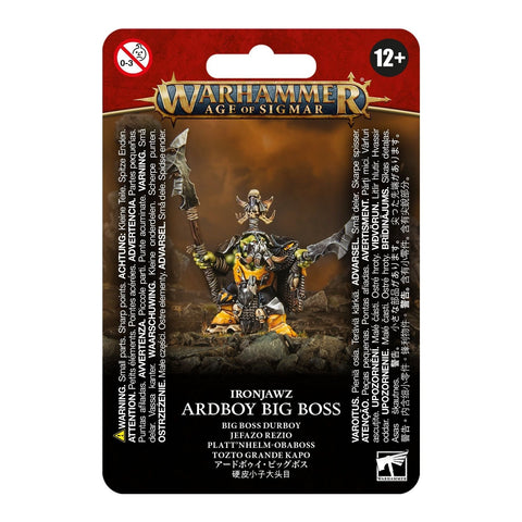 Age of Sigmar - Orruk Warclans: Ardboy Big Boss (89-57)