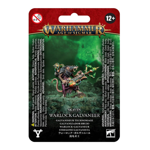 Age of Sigmar - Skaven: Warlock Galvaneer (90-51)