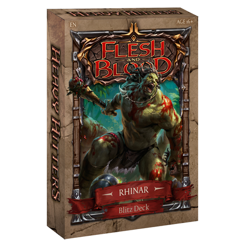 Flesh and Blood - Heavy Hitters: Blitz Deck - Rhinar