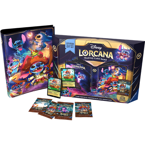 Disney Lorcana - (Series 6) Azurite Sea: Collectors Gift Set: Stitch