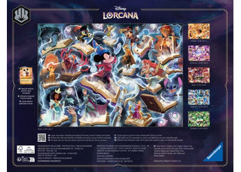 Ravensburger - Disney Lorcana Puzzle: Steel (1000 Pieces) – Table Top ...
