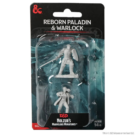 Dungeons & Dragons - Nolzurs Marvelous Miniatures: Reborn Paladin & Reborn Warlock
