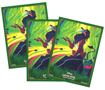 Disney Lorcana - (Series 6) Azurite Sea: Sleeves - Scar, Vengeful Lion