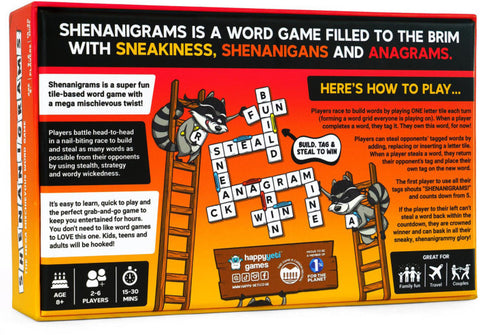 Shenanigrams: The Mega Mischievous Word Game