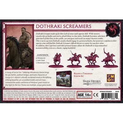 A Song of Ice and Fire - Targaryen: Dothraki Screamers