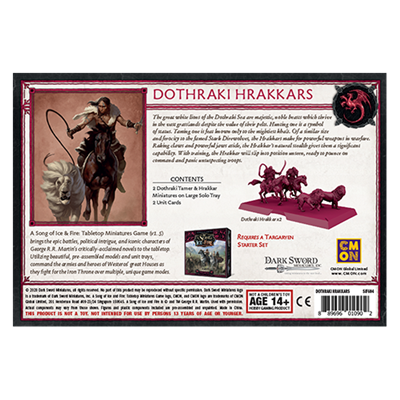 A Song of Ice and Fire - Targaryen: Dothraki Hrakkers